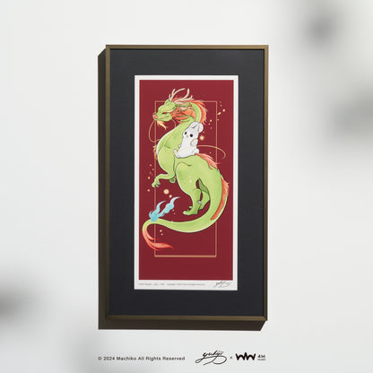 ㄇㄚˊ吉- framed joint limited edition print